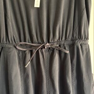 lululemon athletica Elegant Black Midi Dress